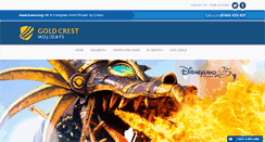 Desktop Screenshot of gold-crest.com